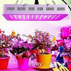 WAKYME LED Grow Light 600W 1200W Full Spectrum Plant Light with Veg and Bloom