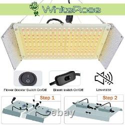 WhiteRose 2000W LED Grow Light Panel Sunlike Full Spectrum Lamp for Seeding Veg