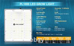 1000W Lampe de culture LED Samsung Full Spectrum pour les plantes de serre Veg Bloom 2x4ft