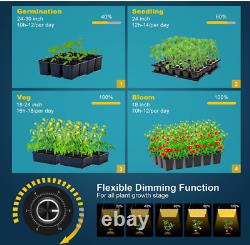 1000w 2000w 3000w Samsung Led Grow Panneau De Lumière Commercial Plante Intérieure Veg Bloom