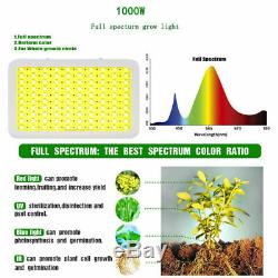 1000w Full Spectrum Led Grow Light Lamp Blanc Chaud Hydroponique Usine Veg Bloom