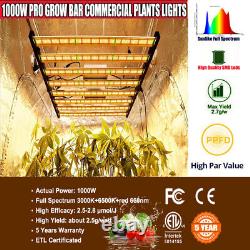 1000w Full Spectrum Led Grow Light Pliable Pour Les Plantes Médicales Commerciales Intérieures