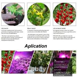 1000w Led Grow Lampe À Spectre Complet De Lumière Pour Les Plantes Hydroponiques De Culture De Veg Bloom
