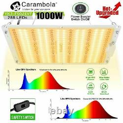1000w Led Grow Light Kit Full Spectrum Sunlike Pour Tous Les Végétaux Intérieurs Fleur De Veg