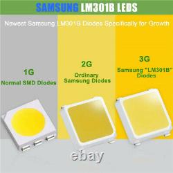 1000w Led Grow Light Samsung Lm301b Quantum Board Lampe Veg Flower Plantes D’intérieur