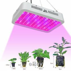 1000w Led Grow Lumière De La Lampe Pour L'intérieur Hydroponique Veg Usine De Fleur Full Spectrum