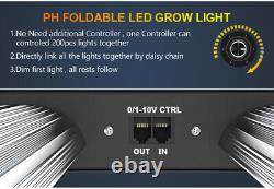 1000w Pliable Led Grow Lumière Pro 8bar Intérieur Commercial Lampe Médicale Veg Fleur