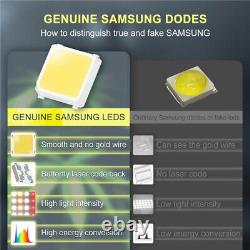 1000w Samsung Led Grow Lampe De Lumière Plein Spectre Pour Les Plantes Hydroponiques Veg Fleur