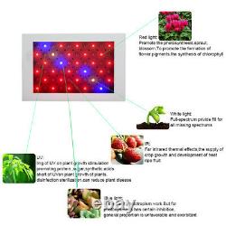 1200w Led Plant Grow Light Full Spectrum Lampe De Croissance Veg Bloom Switch Avec Uv&ir
