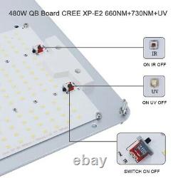 120w Samsung Lm301h Avec Cree Et Lg Quantum Board Led Grow Light 250w Hps 4 Veg