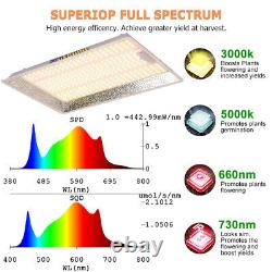1500w Led Grow Light Full Spectrum Samsung Pour Toutes Les Plantes Veg Intérieur Hydroponique