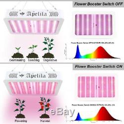 2 Pcs 3000w Led Grow Light Full Spectrum Pour Hydroponique Veg Flower Lamp Plante