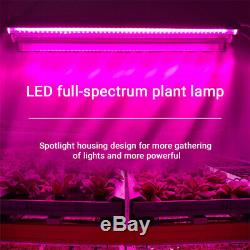 2 X 2000w Usine Led Grow Light T5 2ft Full Spectrum Intérieur Veg Flower Lamp Tubes