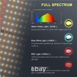 2000w Dimmable Led Grow Light Full Spectrum 3x3ft Grow Tent Lampe Végétale Veg Bloom