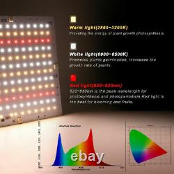 2000w Led Grow Light Full Spectrum Hydroponics Pour L'intérieur Veg Plante Lampe De Croissance