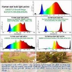 2000w Led Grow Light Spectre Complet Plantes D'intérieur Hydro Seeding Veg Flower Bloom