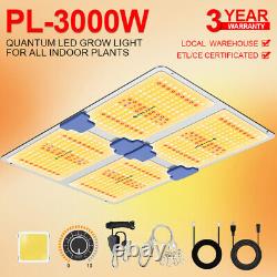 2024 Phlizon P3000 Lumière de Croissance LED Sunlike à Spectre Complet pour Plantes d'Intérieur Fleurs Légumes