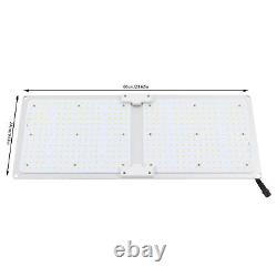 220W Lumière de croissance LED intérieure pour plantes hydroponiques Veg Flower Growing Panel de 23,62 pouces.