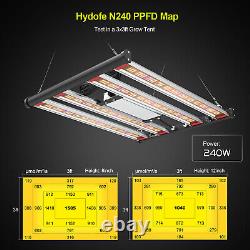 240W avec LM281B LED Grow Light Sunlike Full Spectrum Indoor Veg Bloom UV IR