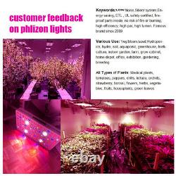 2500w Cree Cob Led Grow Light Veg/bloom For Indoor Hydroponic Greenhouse Plants