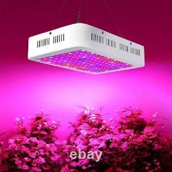 2pc 1200w Led Plant Grow Light Full Spectrum Lampe Indoor Veg Bloom Fleur De Plante