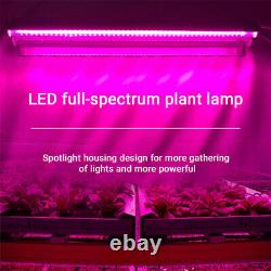 2pcs 2000w Plant Led Grow Light 2ft T5 Full Spectrum Indoor Flower Veg Tube Lampe