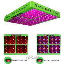 2pcs Mars Réflecteur 1000w Led Grow Lampe Kit Full Spectrum Hydro Veg Flower
