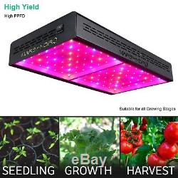 2pcsmars Hydro Eco 600w Led Grow Light Full Spectrum Veg Bloom Intérieur Lampe Usine