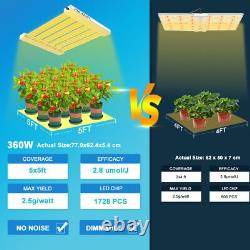 3000w Dimmable Led Grow Light Bar Full Spectrum Pour Les Plantes D'intérieur Veg Commercial