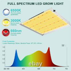 3000w Dimmable Led Grow Lights Full Spectrum 5x5ft Pour Les Plantes Intérieures Veg Flower