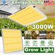 3000w Led Grow Light 5x5ft Plein Spectre Pour Les Plantes Intérieures Veg Fleur Dimmable
