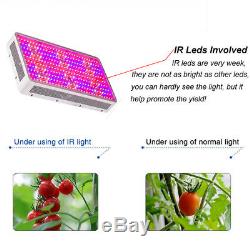 3000w Led Grow Light Lamp Panel Pour Plante Veg Hydroponique Full Spectrum Intérieur