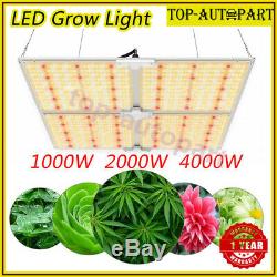 4000w Led Grow Light Samsung Lm301b Plantes D'intérieur Veg Bloom Flower Spectre Complet