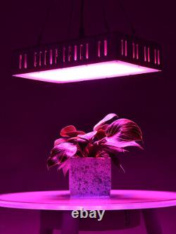 4pcs 1500w Led Grow Light Full Spectrum Indoor Hydroponic Veg Fleur Lampe Végétale