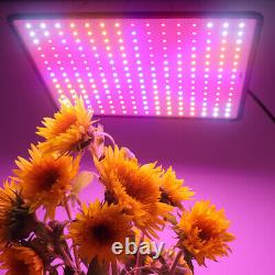 4pcs 225 Led Grow Light Panneau Ultrafin Intérieur Jardin Fleur Veg Éclairage Des Plantes