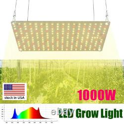 4x1000watt Led Grow Light Full Spectrum Pour Greenhouse Indoor Plant Veg & Flower