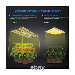 500Watts Led Grow Lights, Grow Lights for Indoor Plants Full Spectrum with IR<br/>	   
<br/> 500 Watts de lumières de culture LED, lumières de croissance pour plantes d'intérieur à spectre complet avec IR