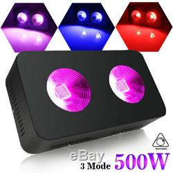 500w-2000w Full Spectrum Cob Led Grow Light Lampe Réflecteur Pour Plante Veg Fleur