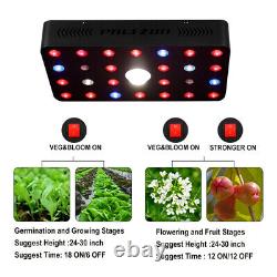 500w Led Grow Light Cob Full Spectrum Veg Flower Hydroponic Indoor Plant Medical