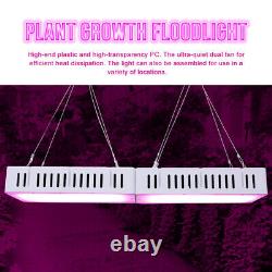 5x 1500w Led Grow Light Full Spectrum Pour L'intérieur Hydro Veg Flower Panel Lampe Us