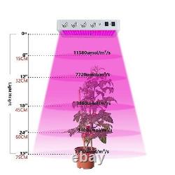 6000w Led Grow Lampe De Lumière Spectre Complet Pour Les Plantes À L'intérieur Veg Flower Panel Nouveau