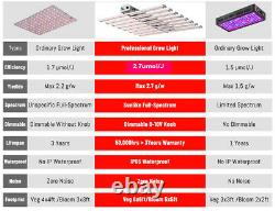 640w 8 Barres Plein Spectre Samsung Led Grow Light Hydroponics Kits Vs Fluence/cmh