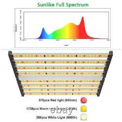 640w Foldable Full Spectrum Led Grow Light 8bars Remplacer Fluence Espion Gavita Ul