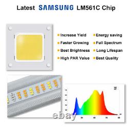 640w Full Spectrum Led Grow Light 8bar Samsungled Pour Les Plantes D'intérieur Hydroponics