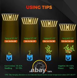 640w Full Spectrum Samsung Led Grow Light Bar Pour L'intérieur Des Plantes Fleur Commerciale