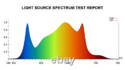 720W Lumière de croissance Full Spectrum Kits commerciaux de Veg Flower Bloom 2592LED Toutes les étapes