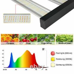 720w Led Grow Light Bar Full Spectrum Samsung Lm281b Pour Hydroponics Veg Flower