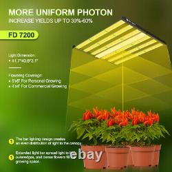 720w Led Grow Light Pour Les Plantes Intérieures Tentes Veg Bloom Floraison 5x5 Ft Couverture