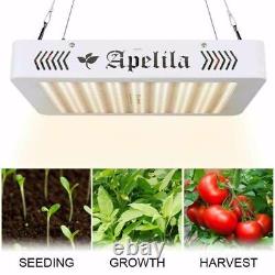 8000W Lampe de croissance LED à spectre complet pour légumes hydroponiques et fleurs, panneau de lampe.