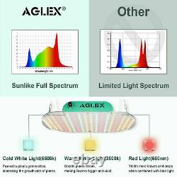 Aglex 1000w Led Grow Light Full Spectrum Pour L'intérieur Toutes Les Étapes Fleur De Veg